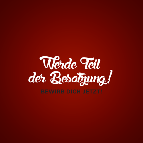 Bewirb dich jetzt!