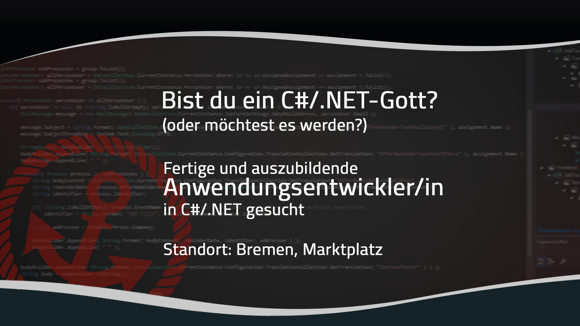 Entwickler gesucht!